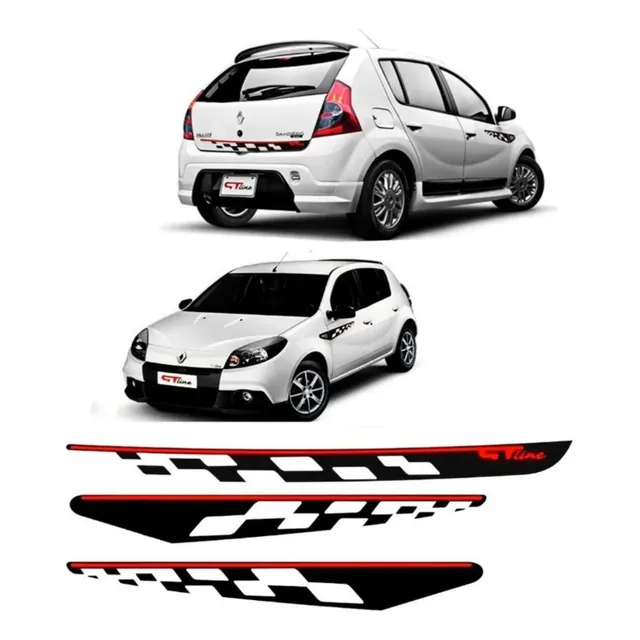 Calcomanías Sandero Gt Line Kit X3