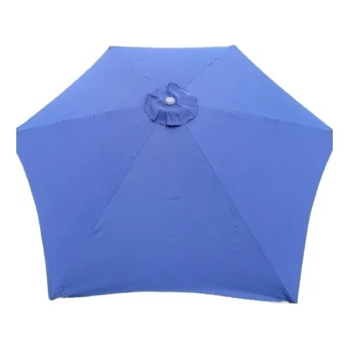 Lona Repuesto Parasol Importada 2.5m Impermeable 6 Varillas