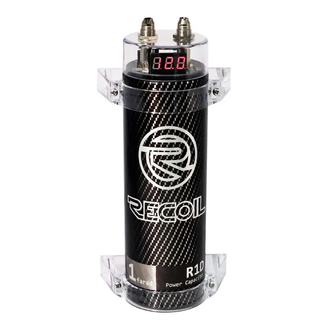 Retroceso R1d 1.0 Farad Car Audio Almacenamiento De Energía