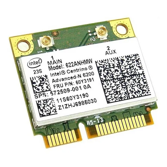 Tarjeta Wifi Laptop Doble Banda Intel Centrino Advanced-6200