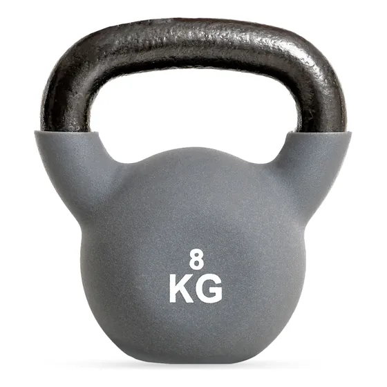 Kettlebell Neoprene 8kg Randers Color Negro
