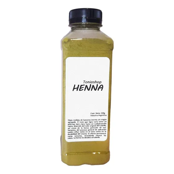 Henna 250g 100% Natural Tono Lawsonia Inermis