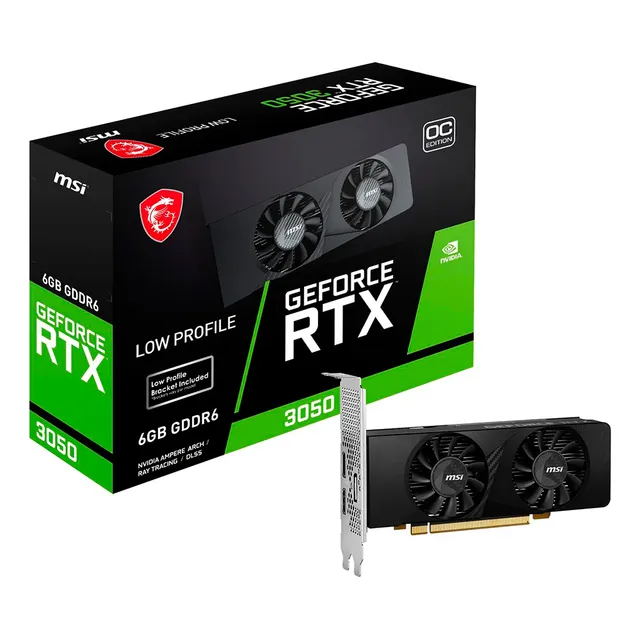 Tarjeta Grafica Msi Gaming Geforce Rtx 3050 6gb Gddr6