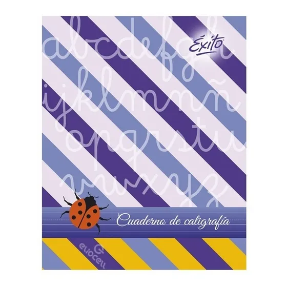 Cuaderno Caligrafia Exito Numero 3 Tapa Blanda X 24 Hojas