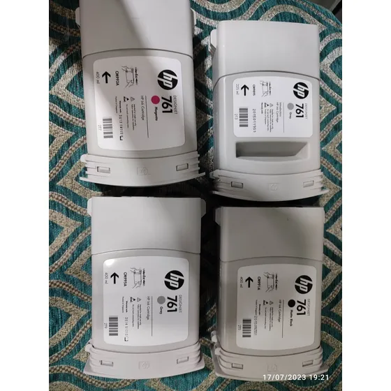 Vacío Cartucho Vacío Plotter Hp 761 Black Cm991a Caracas