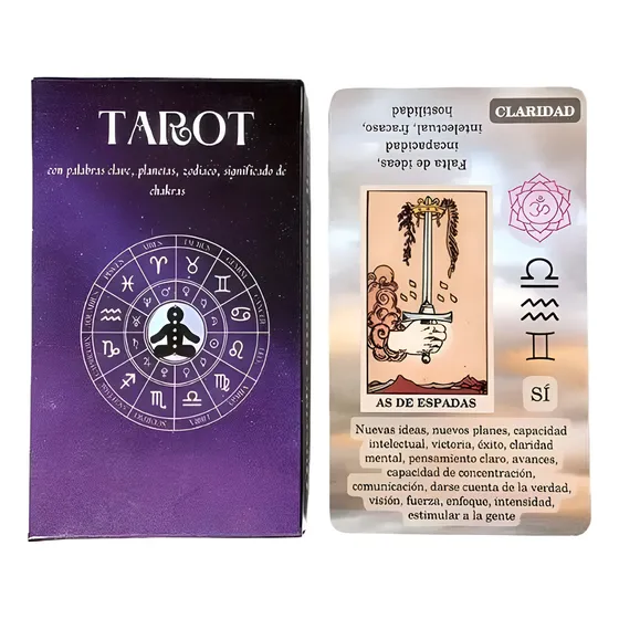 Tarot Cartas Edicion Aprendizaje Español Didactico Lectura