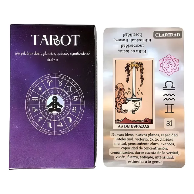 Tarot Cartas Edicion Aprendizaje Español Didactico Lectura