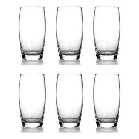 Jogo Kit Copo Vidro Oca 300ml C/6 Nadir - Agua Suco Drink Co Cor Transparente