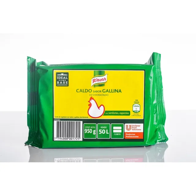 Caldo De Gallina Knorr Caja 4 X 950 Gr