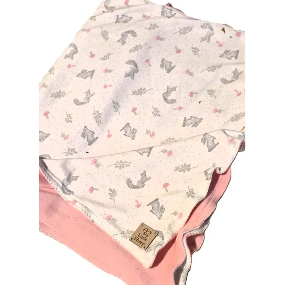 Littlesheep Manta Recibidora Bebe Doble 100% Algodón Pima