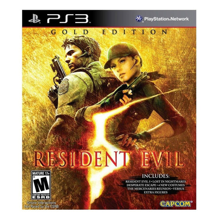 Resident Evil 5 Gold Edition Capcom PS3  Digital