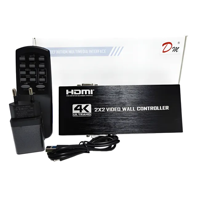 Switch Splitter Video Wall Audio Compatible Con Hdmi 4k Dvi
