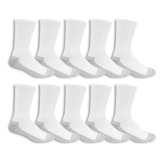 Medias - Calcetines - Fruit Of The Loom - Pack 10 Crew