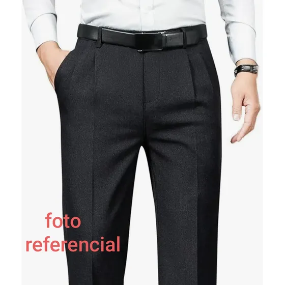 Pantalón De Vestir Para Caballeros, Black Label. Con Pinzas.