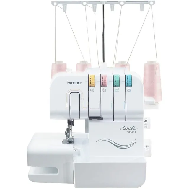 Maquina De Coser Brother 1034dx Overlock 1300 Puntadas X Min