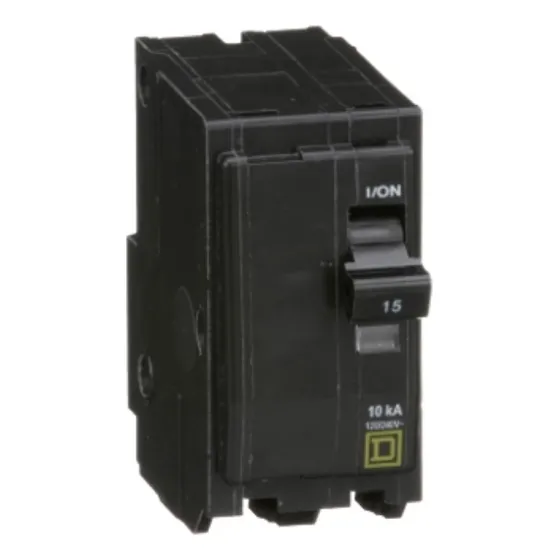 Breaker Enchufable Qo 15a 2p 120/240 Vac 10 Ka Square D
