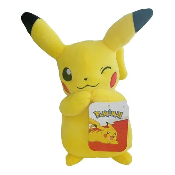 Peluche Mediano Pokémon Jazwares 20 Cm Hipoalergénico