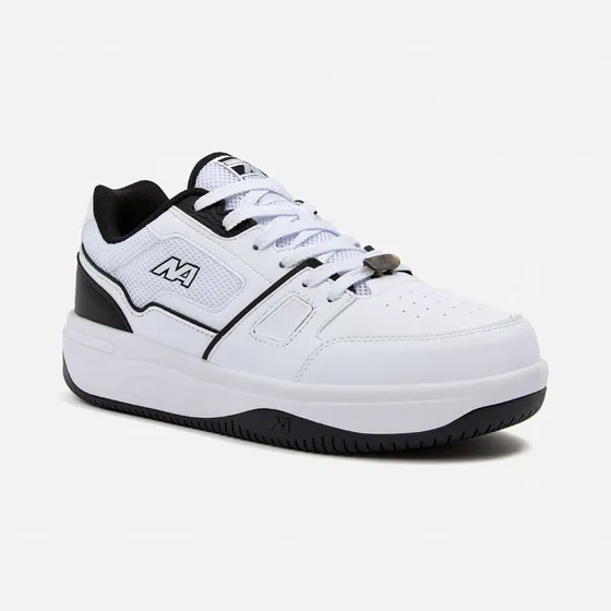 Zapatillas New Athletic Skateboarding Kuel93 Blanco/negro H