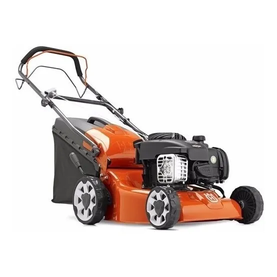 Cortadora Pasto Cesped Husqvarna Lc140s Propulsada Color Naranja Claro