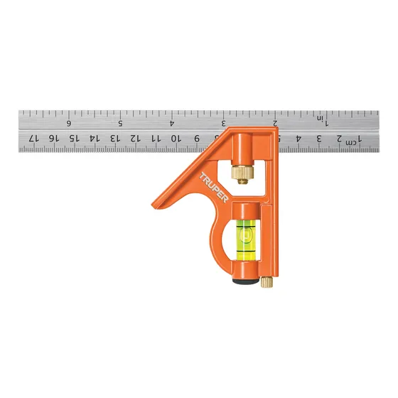 Escuadra 7'' De Combinación Con Punzón, Truper 14369