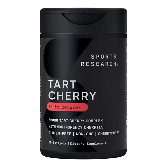 Tart Cherry 800 Mg 60 Capsulas Sports Research