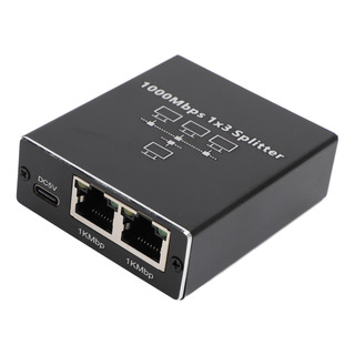 Divisor De Internet Ethernet 1 A 3, Red Lan De 1000 Mbps Divisor De Internet Ethernet 1 A 3, Red Lan De 1000 Mbps