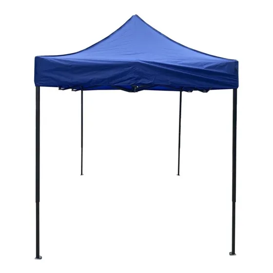 Toldo Plegable 2 X 2 Mt Azul Acero