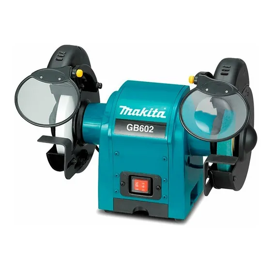 Amoladora De Banco Makita Gb602 150 Mm x 250W, 3450rpm Frecuencia 50Hz