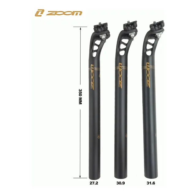 Tubo Tija De Asiento Para Bicicletas 350mm Largo Zoom
