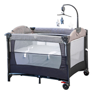 Cuna Plegable Bebés Con Mosquitero, Cambiador, Ruedas, Cesta Cuna Plegable Bebés Con Mosquitero, Cambiador, Ruedas, Cesta