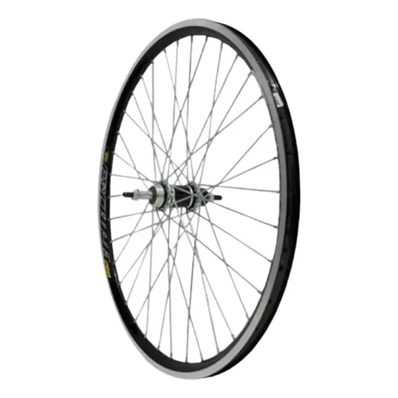 1- Roda Aero Traseira Aro 26 X 1,9 C/ Cubo Rolamento P/bike