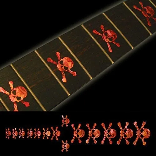 Fretboard Marcador Inlay Sticker Calcomania Para Guitarra