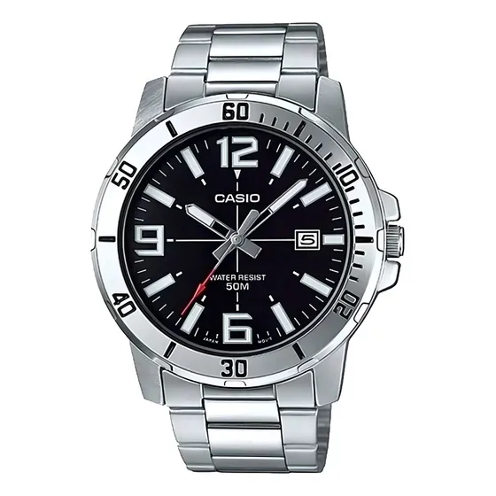 Reloj De Pulsera Casio Dress Mtp-vd01d-1b Original