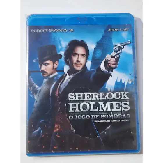Blu-ray Sherlock Holmes O Jogo De Sombras -original-lacrado