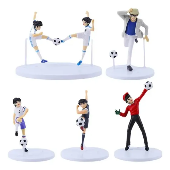 Figuras Super Campeones Oliver Steve Benji Capitan Tsubasa