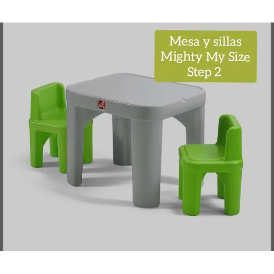 Mesa Y Sillas Mighty My Size Step 2