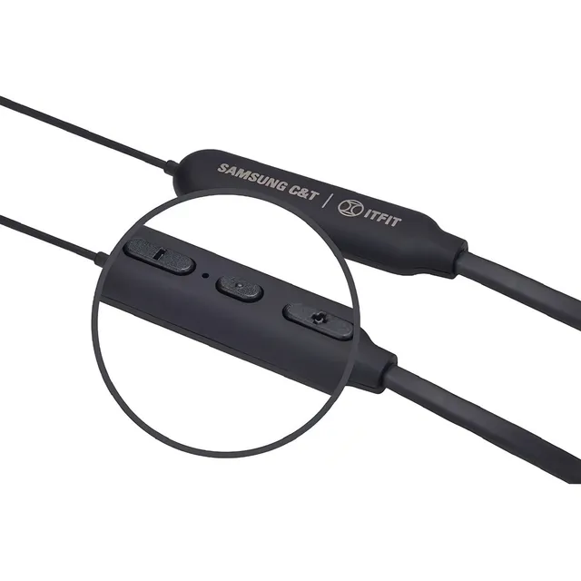 Audífonos Samsung Itfit A08c Inalámbrico Negro.