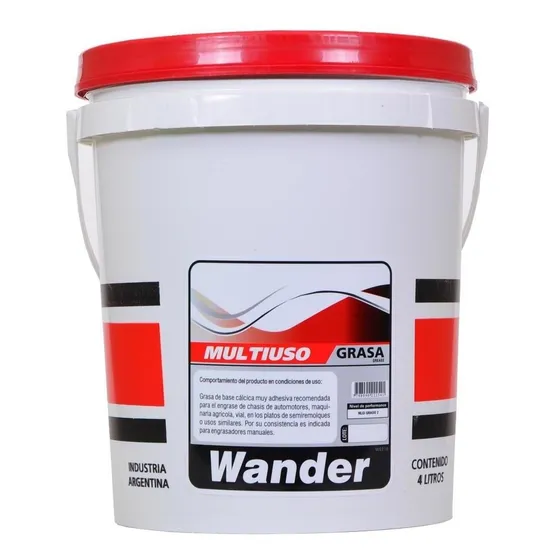 Grasa De Calcio Multiuso Wander Balde X 3,6 Kg