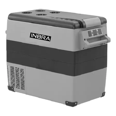 Geladeira Automotiva Portátil 55l Inbra Compressor 12v/24v 110v/220v Freezer -20°c Carro Caminhão Motorhome Com Adaptador 12/24/110/220