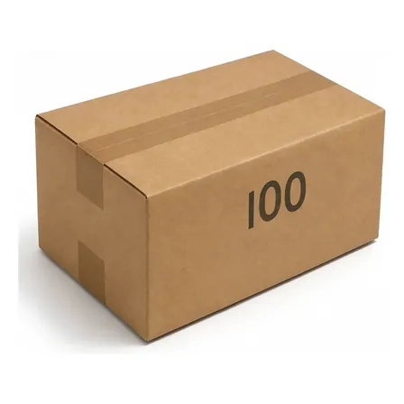 100 Caixas De Papelão 16x11x6 Sedex Pac E-commerce Marrom-claro
