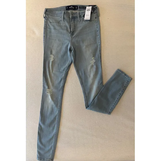 Pantalones Hollister Low-rise Jean Stretch Mujer