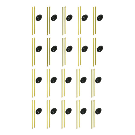 Kit Com 20 Estacas De Agilidade Com Base - 1 Fit Kit Com 20 Estacas De Agilidade Com Base - 1 Fit