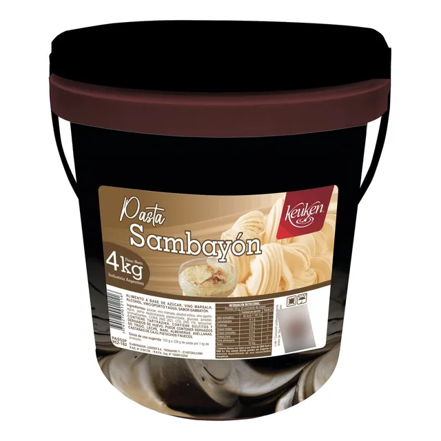 Pasta Concentrada Sambayon Keuken X4kg