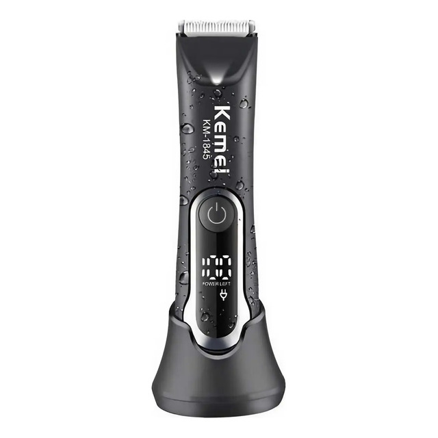 Barbeador Kemei KM 1845 Ceramica Sem Fio