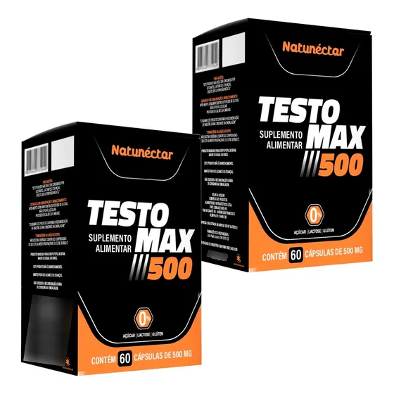 Testosteronaa 120 Capsulas 500mg Power Total Vitaminas E A Sabor Testomax 500