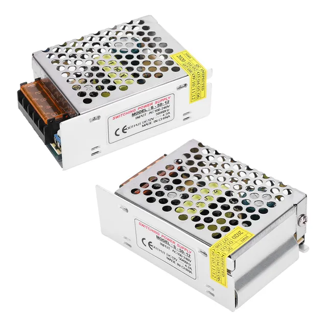 Adaptador De Driver De Fonte De Alimentação Dc12v, Tela Led