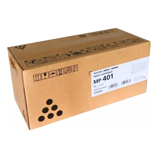 Toner Ricoh Mp 401/841886 Color Negro Original