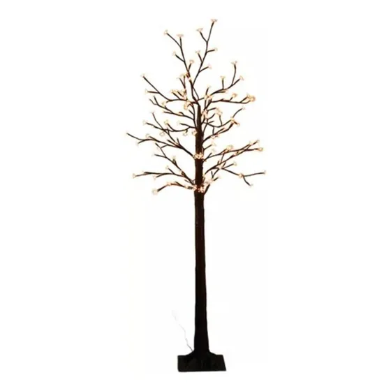 Lumi Arbol Decorativo Betterware-120 Luces Led C/panel Solar