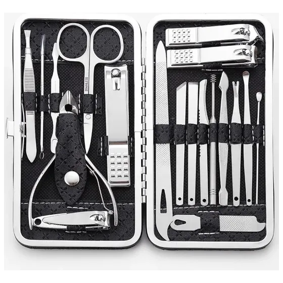 Juego De Manicure Pedicure Cortaúñas Nuevo Calidad