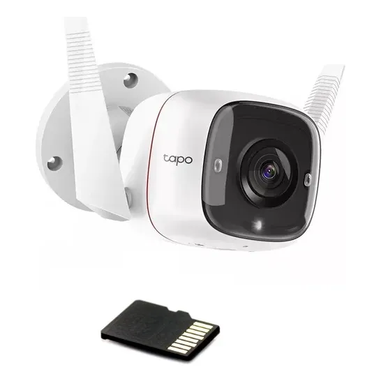 Tp-link, Cámara Ip Wifi Exterior Tapo C310 + Micro Sd 128gb Color C310 + Micro Sd 128 Gb